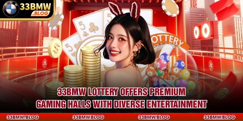 33BMW Lottery offers premium gaming halls with diverse entertainment