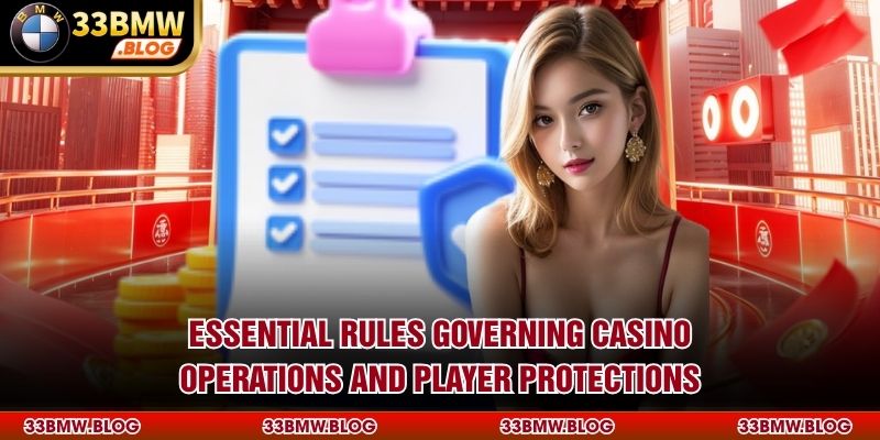 Essential rules governing casino operations and player protections