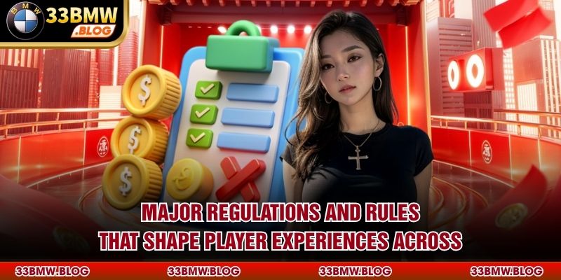 Major regulations and rules that shape player experiences across