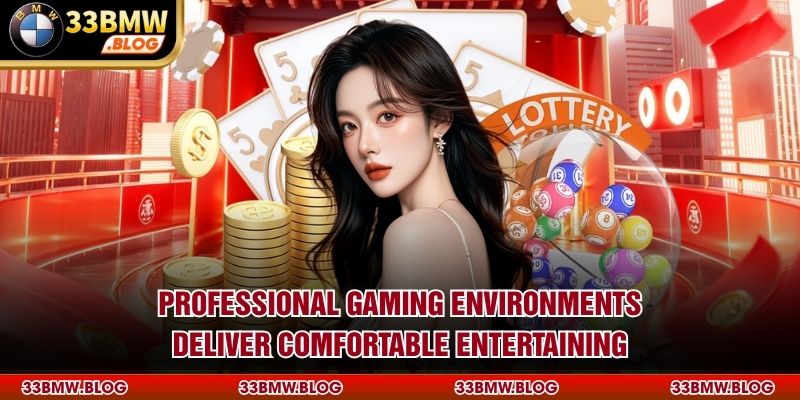 Professional gaming environments deliver comfortable entertaining