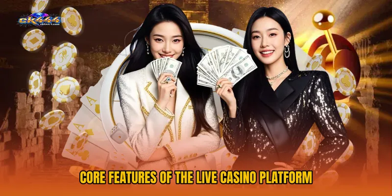 Core Features of the Live Casino Platform