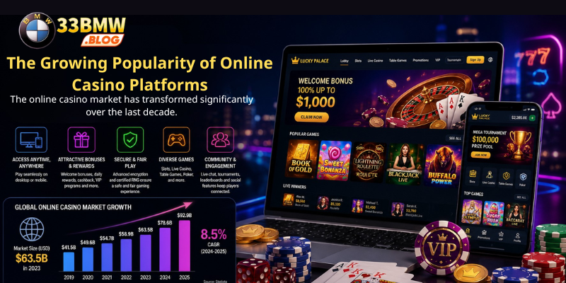 The Growing Popularity of Online Casino Platforms