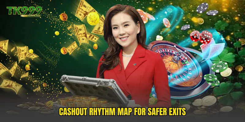 Cashout rhythm map for safer exits
